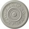 Ekena Millwork Marseille Ceiling Medallion (Fits Canopies up to 4 1/4"), 16 1/8"OD x 5/8"P, Pot of Cream CM16MAPCF - alternate 1